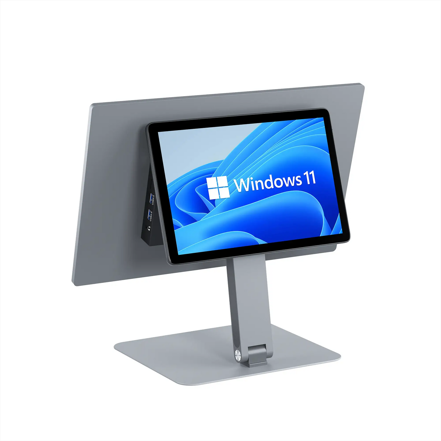 HiGole POS F15 15.6-Inch All-in-One Touchscreen POS Terminal with 10.1-Inch Display – Compatible with All Major POS Software, Ideal for Retail and Grocery Use