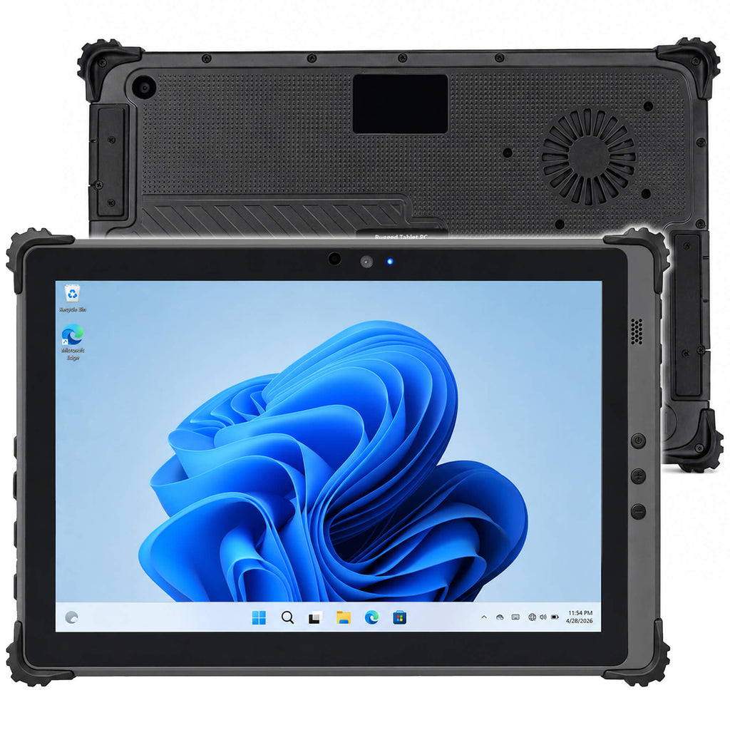 HIGOLE 10.1" Rugged Windows Tablet PC with RJ45, 4G LTE & GPS