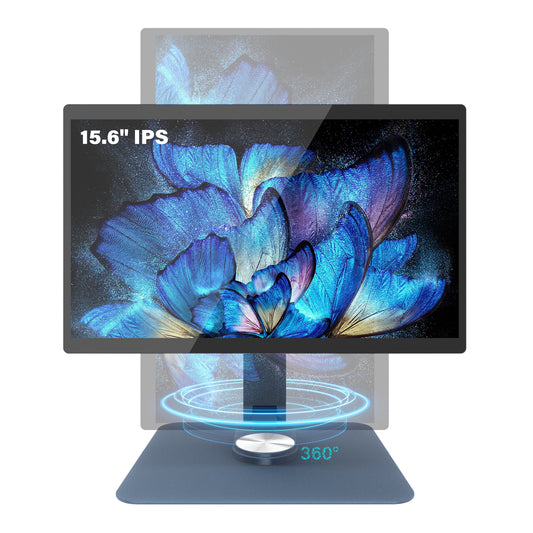 HIGOLE F15 15.6" Industrial Windows 11 Tablet PC with Stand – Celeron N5095, 8GB RAM, 128GB Storage
