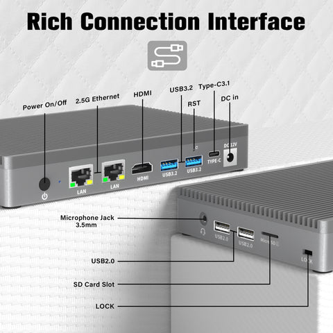 Higole F9B Pro N100　値下げ交渉不可 Amazon.com: HIGOLEPC Mini PC 12th Gen N100 Win 11 Pro 16GB