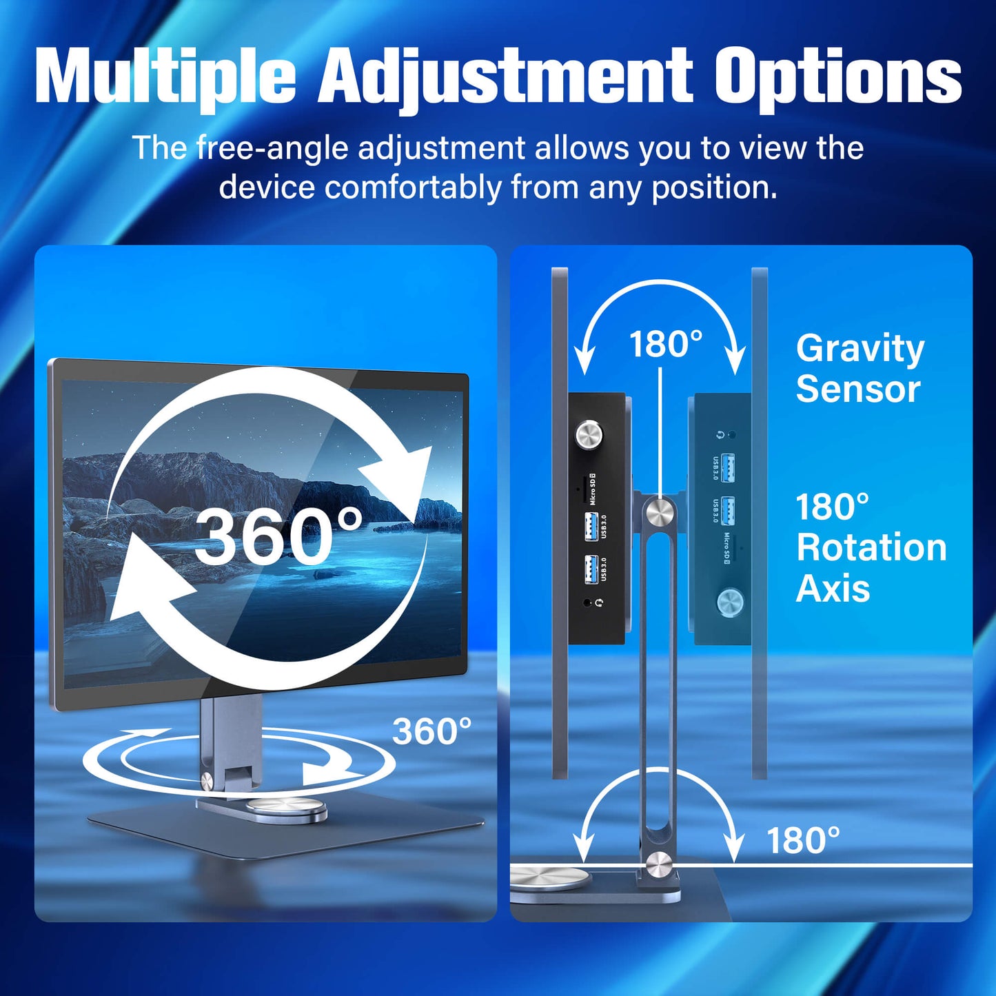 Tablette PC industrielle HIGOLE F15 15,6 pouces Windows 11 avec support – Celeron N5095, 8 Go de RAM, 128 Go de stockage