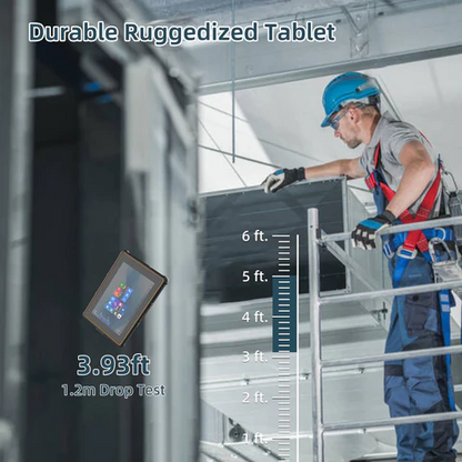 HIGOLE F8 8" IP67 Rugged Tablet – 4GB RAM, 64GB ROM, 5500mAh Battery | Windows / Android