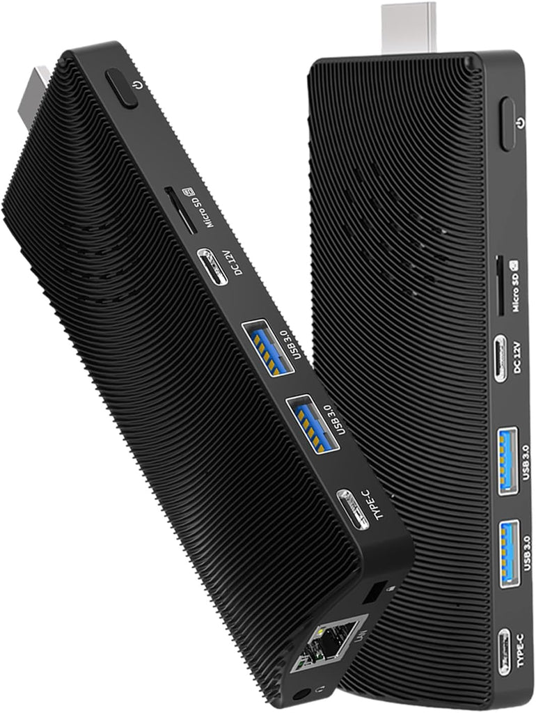 HIGOLE Fanless Mini PC Stick with Intel J4105, Win 11 Pro, 8GB RAM, 128GB eMMC