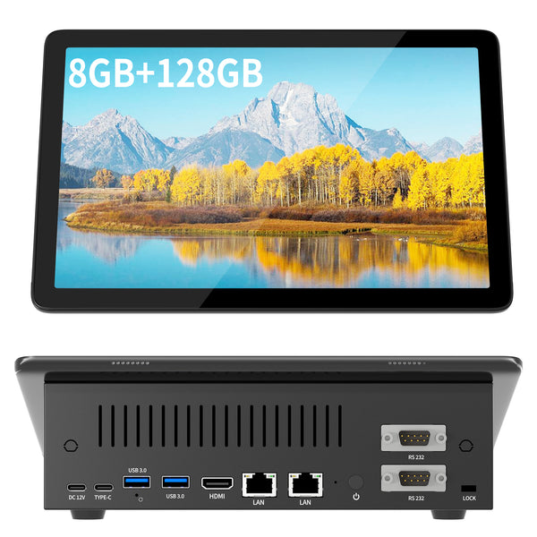 HIGOLE F10 10.1" Slanted-surface industrial control POS terminal PC