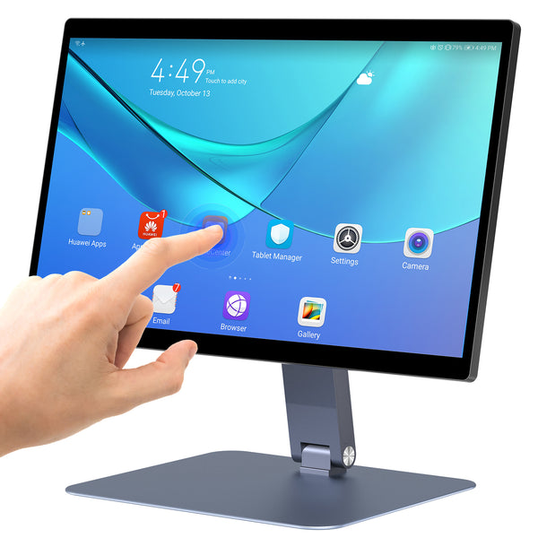 Higole F15R Android POS terminal touchscreen, front view on white background.