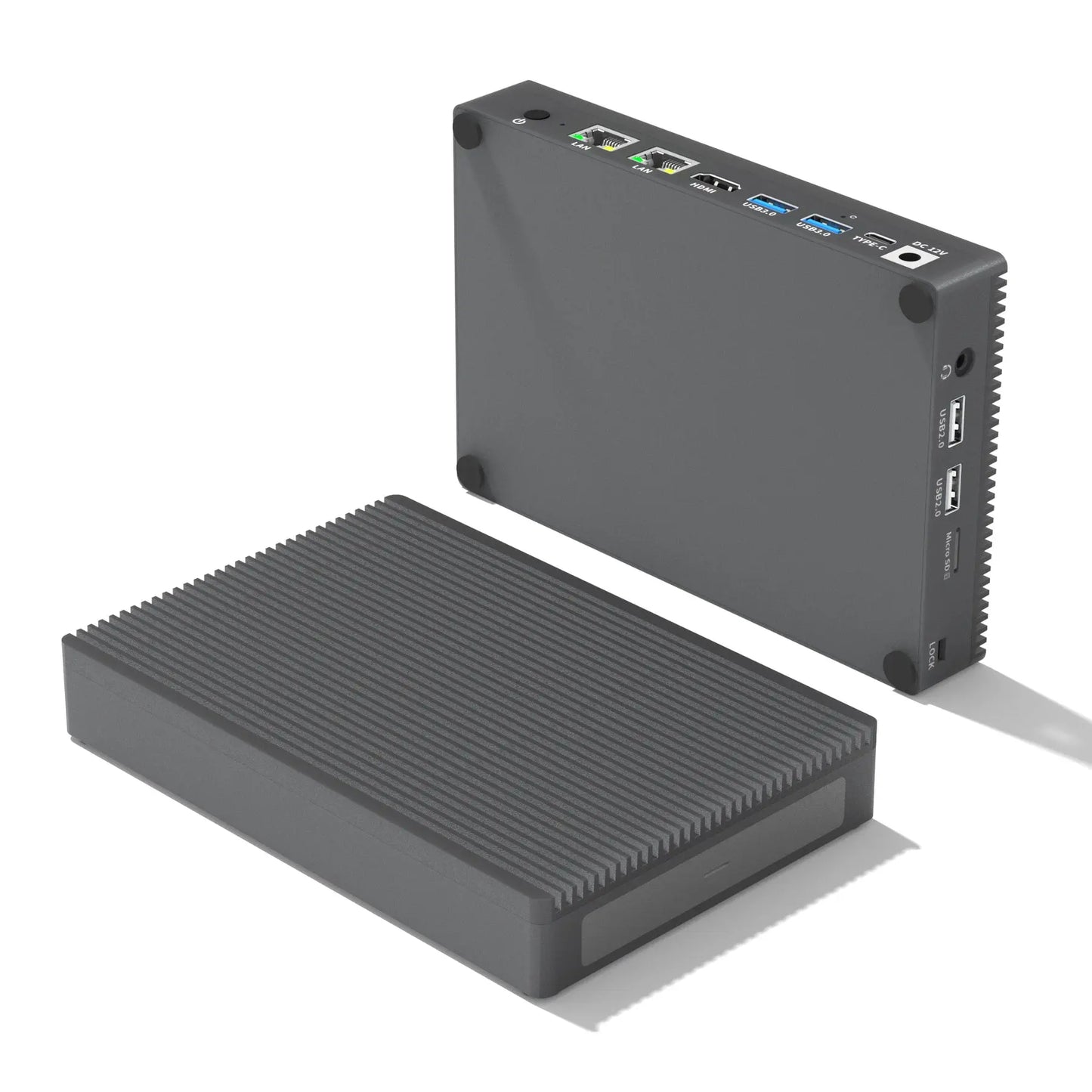 This is a mini PC that is easier to carry around and work flexibly. The compact size makes the mini PC a great choice for your light office work, 4K video playback, and more.