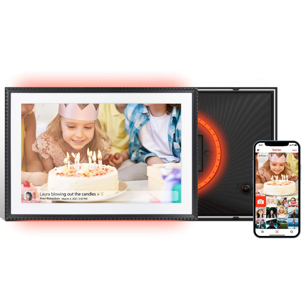 HIGOLE 10.1" 32GB WiFi Digital Photo Frame | With Auto-Rotate