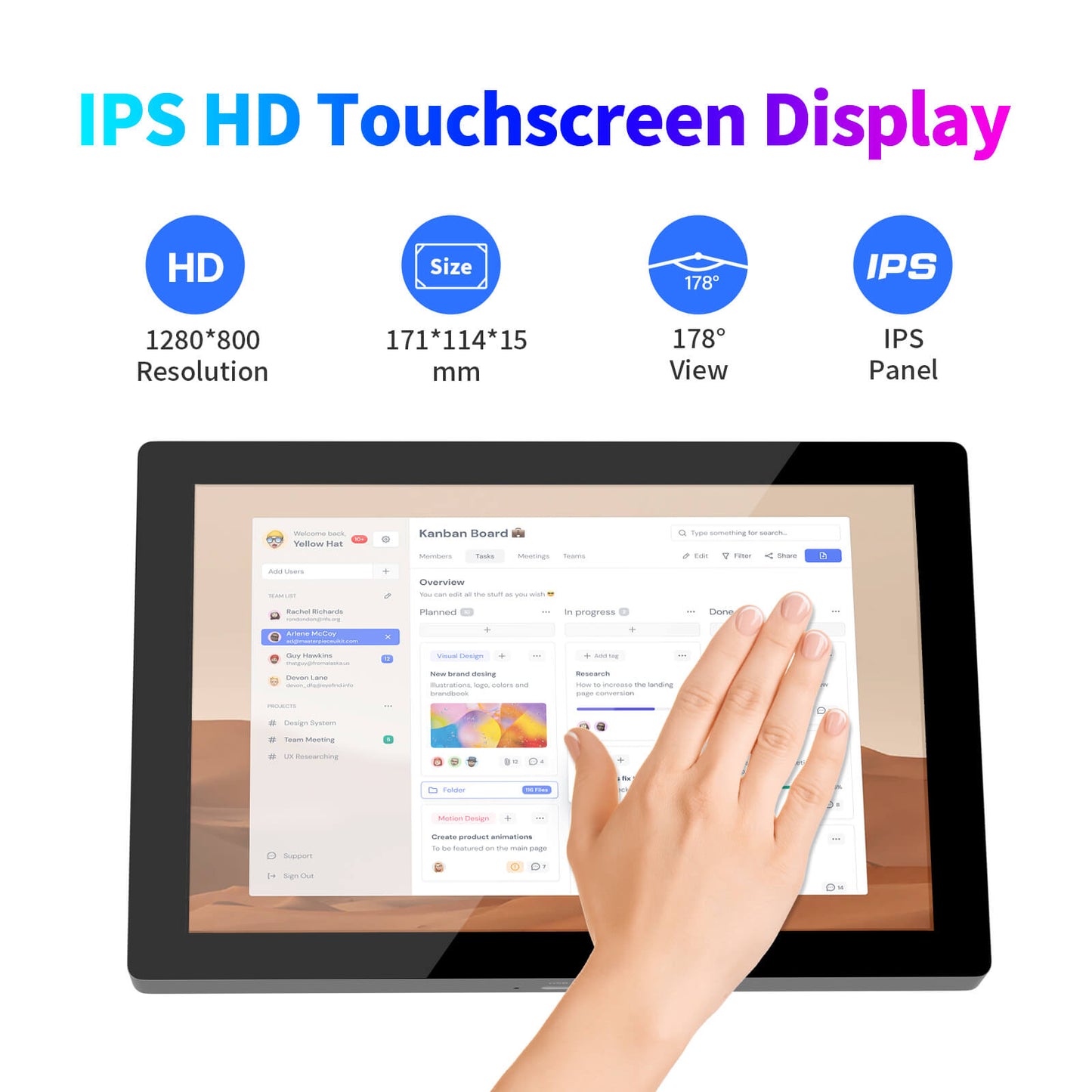 HIGOLE  D215 7"/10.1" PC extended screen