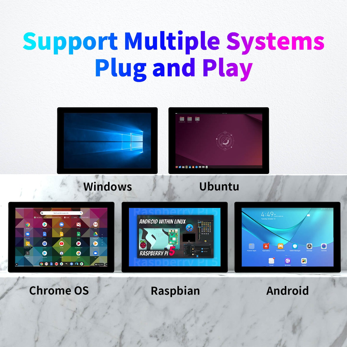 HIGOLE  D215 7"/10.1" PC extended screen