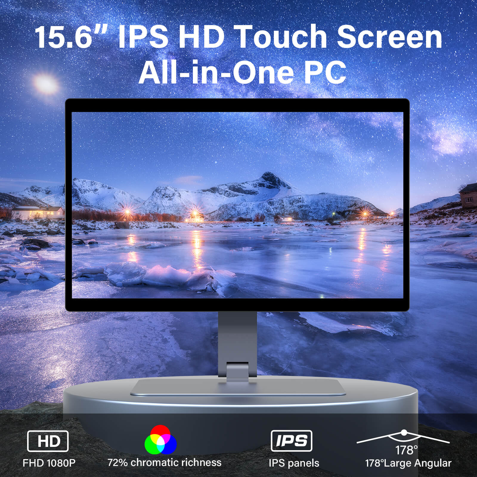 Higole F15 POS terminal This 15.6-inch industrial all-in-one PC supports multiple touch input methods, features FHD 1080p resolution, and a 178° wide-angle display. Ideal for commercial POS terminals, its powerful performance and IP67 rating make it highly suitable for industrial and business environments.
