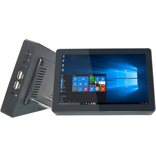 Higole F3PAL POS terminal white background front view, all-in-one industrial computer.