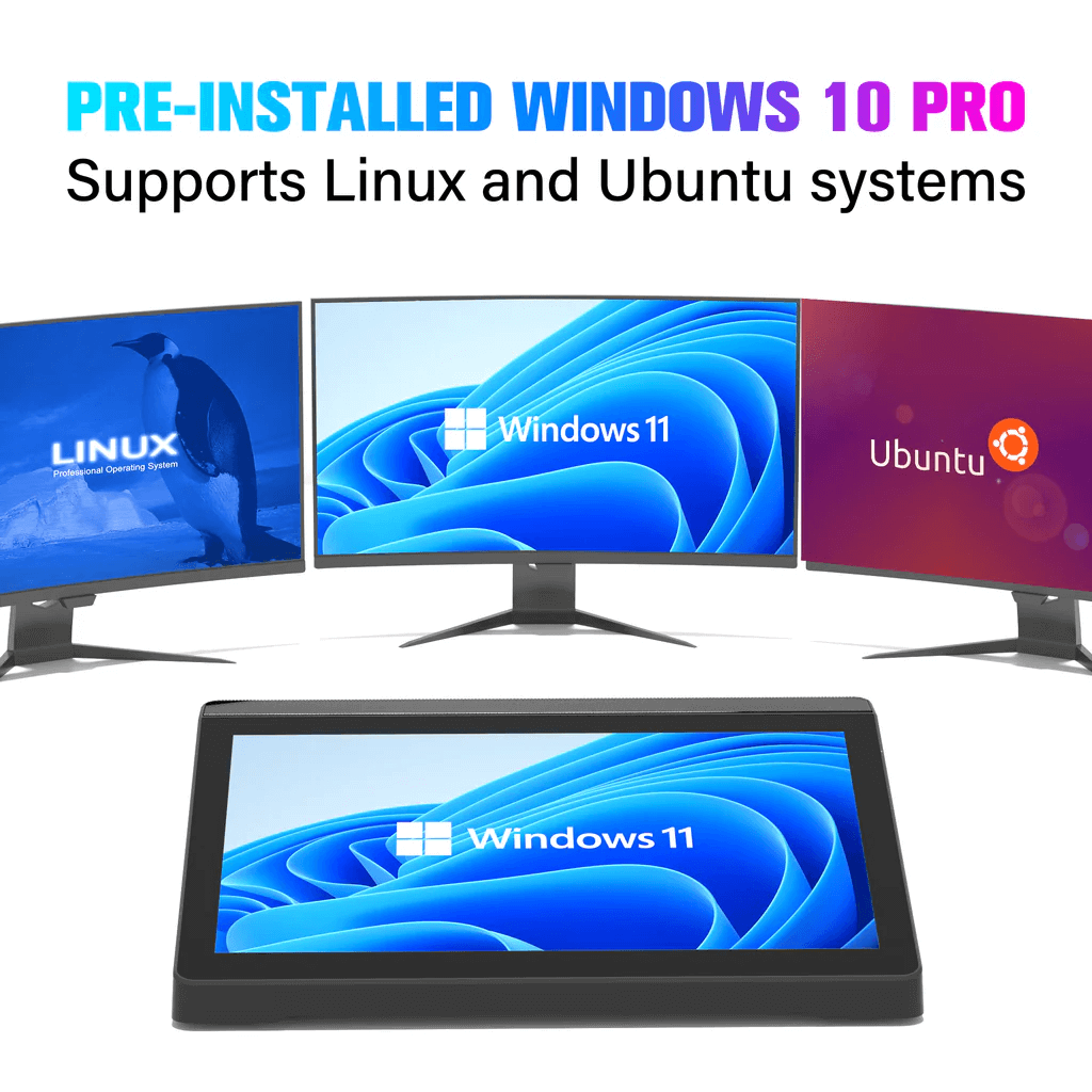 Higole F6APL pos terminal,support Linux,windows,Ubuntu systems,The ultimate industrial all-in-one PC, serving as the ideal POS terminal for retail, business, and similar applications.